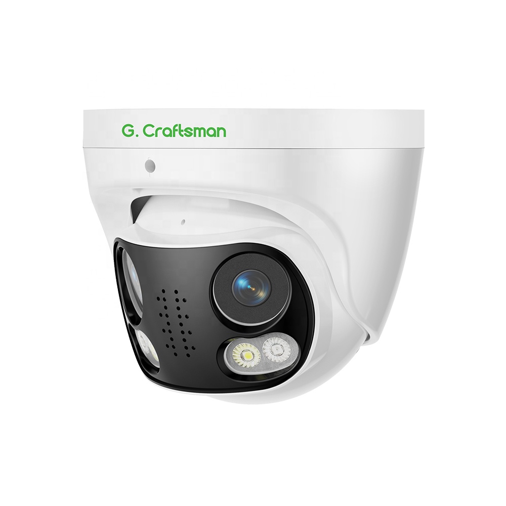 Cctv Camera 180 Degree Panoramic - GA-B6DBFD-M8G Telecamera Dome in Metallo Panoramica