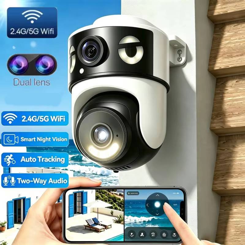 Cctv Camera System 8 Camera Wireless - Telecamera IP PTZ da esterno con