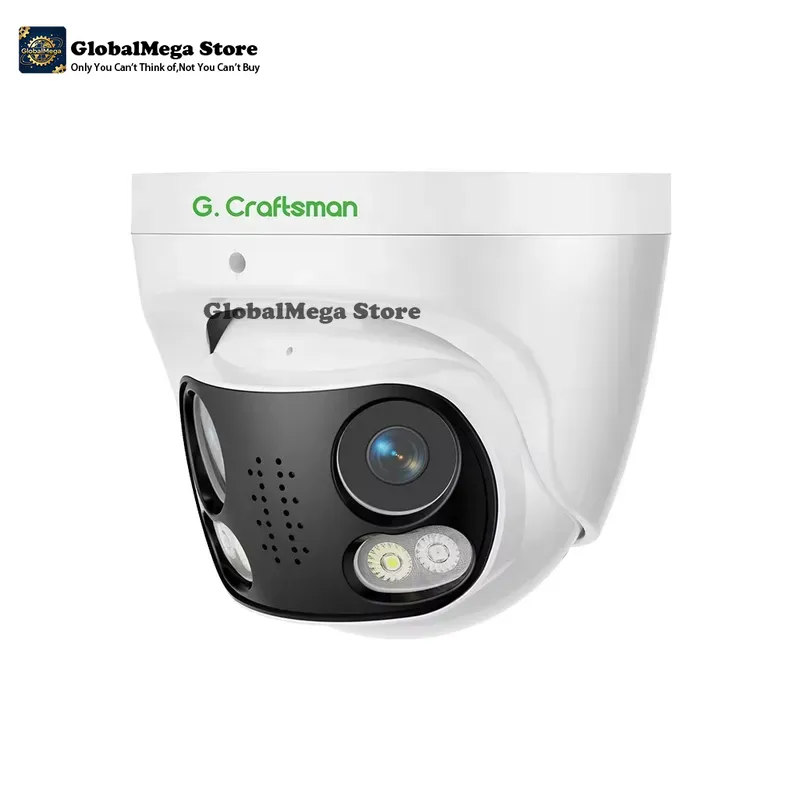 Cctv Camera 180 Degree Panoramic - Telecamera Dome Panoramica GA-B6DBFD-M8G 4K 8MP