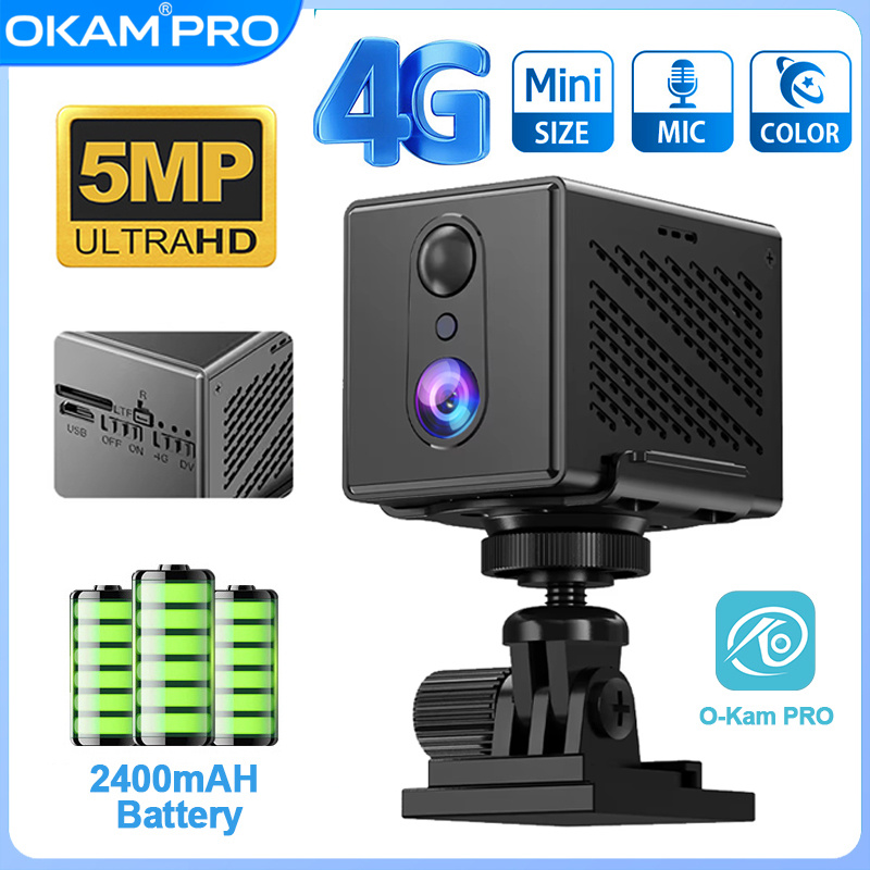 Security Camera System Solar 4G - Telecamera di Sorveglianza Wireless OKAM PRO