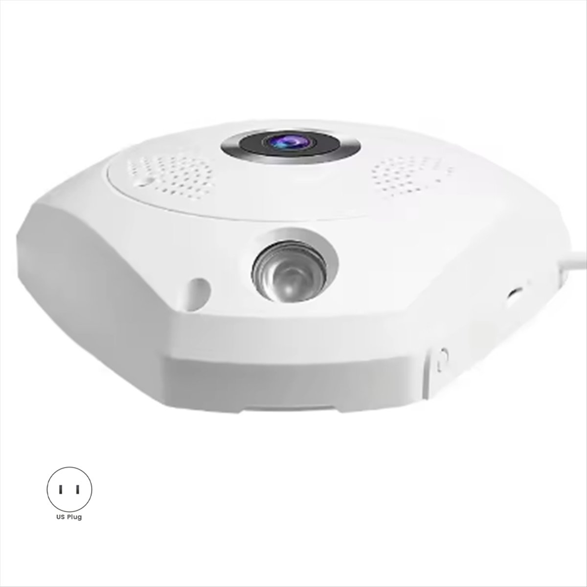 Cctv Camera 180 Degree Panoramic - Telecamera IP Fisheye T19C per Interni,