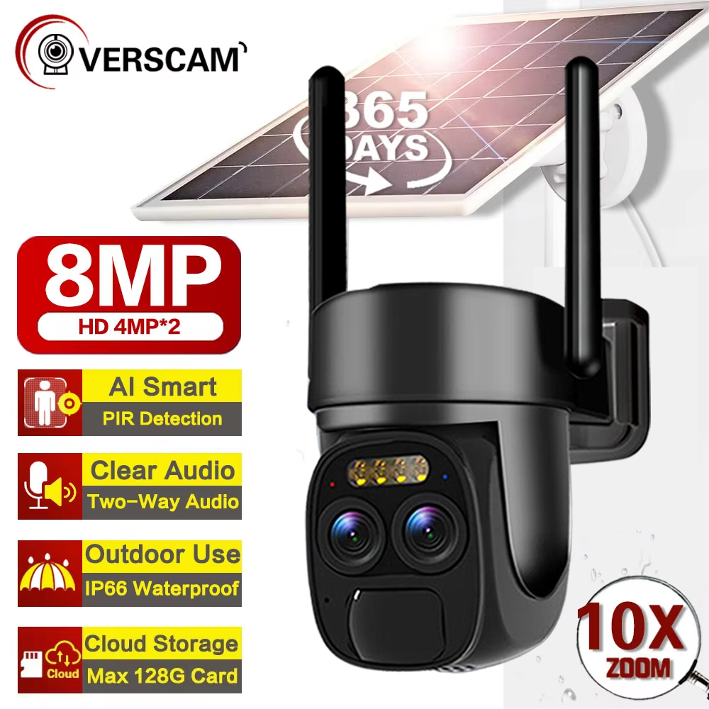 Ip Camera 4K 8Mp Outdoor Ptz - 8MP Outdoor 4K 10X Zoom ottico