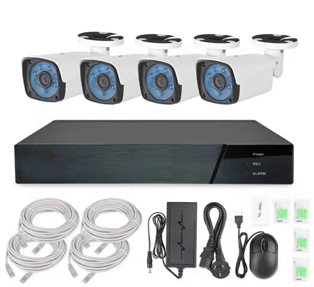 Nvr Kit 4 Camera 5Mp Poe - Kit NVR POE AI 4 canali