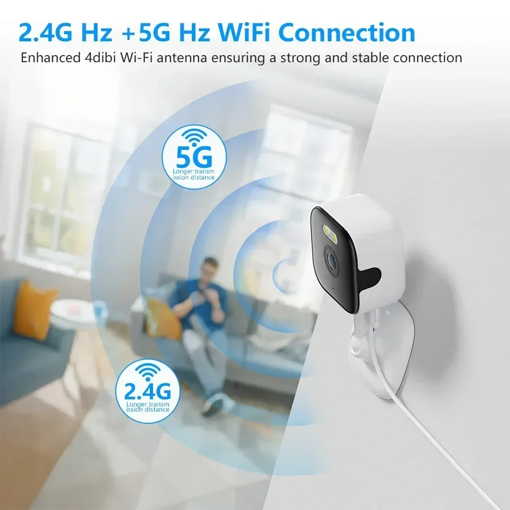 Cctv Camera System 8 Camera Wireless - Telecamera di sicurezza IP Securexpert 5MP