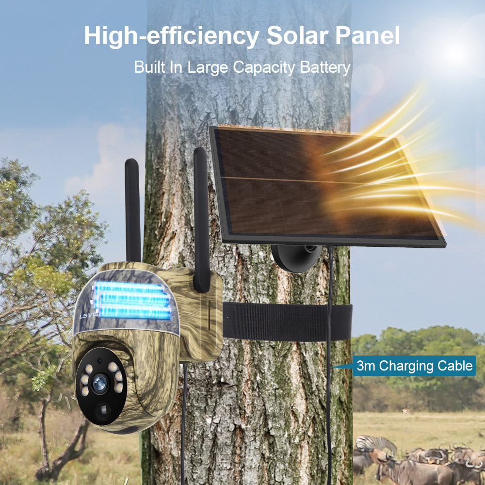 LS VISION 2K 4G Telecamere di  - Security Camera System Solar 4G recensione e prezzo