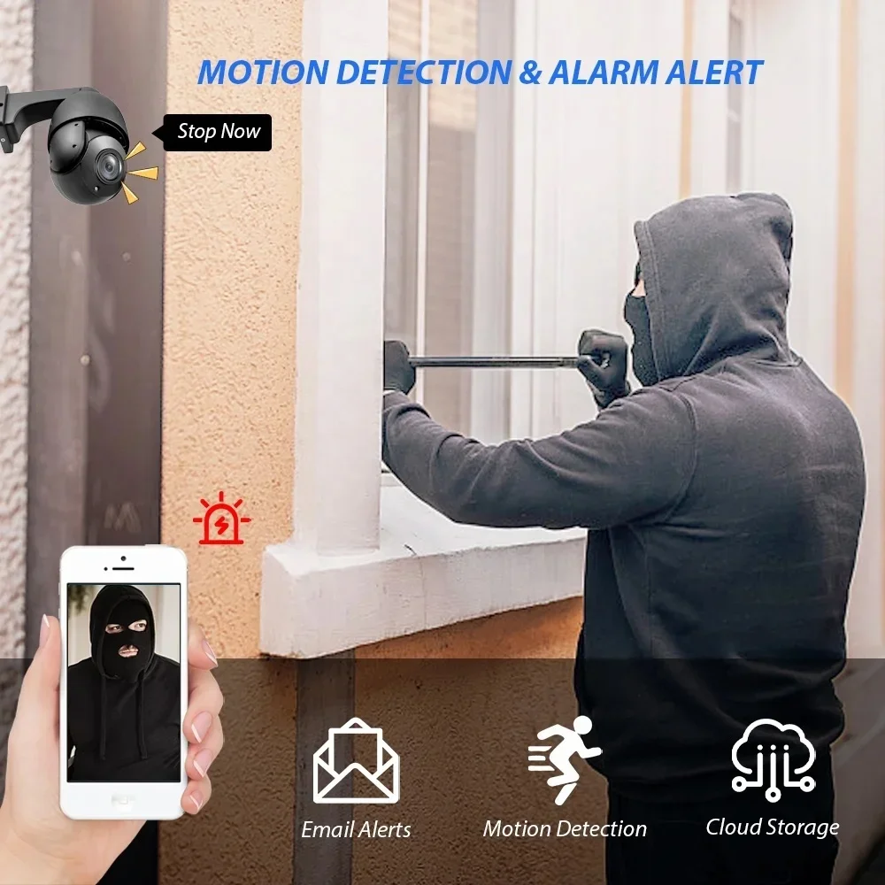 Telecamera PTZ Dome BOAVISION  - Poe Security Camera 8Mp 4K recensione e prezzo
