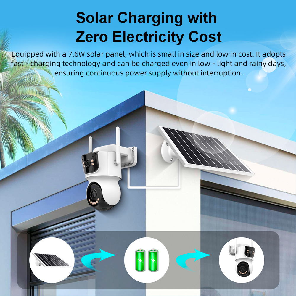 KERUI 4MP WIFI IP Telecamera e - Security Camera System Solar 4G recensione e prezzo