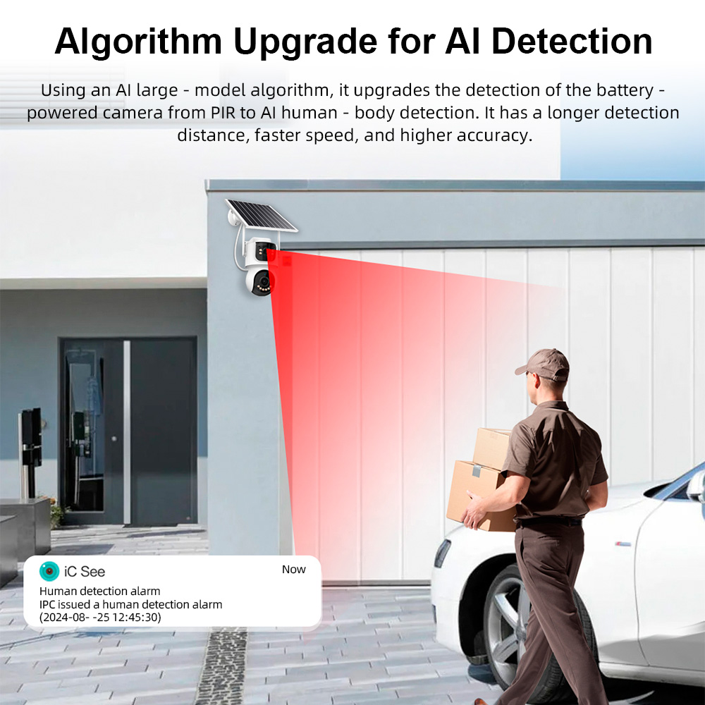KERUI 4MP WIFI IP Telecamera e - Security Camera System Solar 4G recensione e prezzo