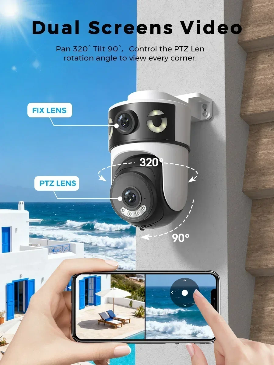 Telecamera IP PTZ da esterno c - Cctv Camera System 8 Camera Wireless recensione e prezzo
