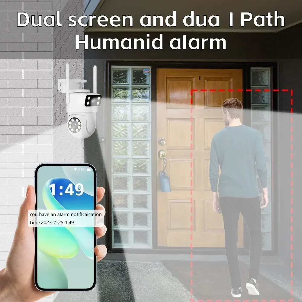 Telecamera WIFI a doppio obiet - Ip Camera 4K 8Mp Outdoor Ptz recensione e prezzo