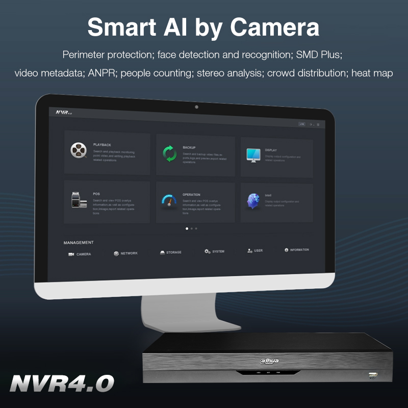 Dahua NVR4104HS-P-EI 4PoE NVR4 - Dahua Nvr 16 Channel recensione e prezzo