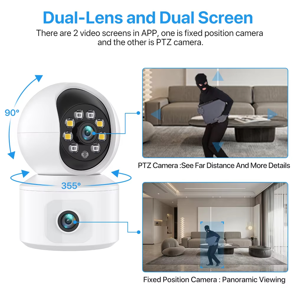 Telecamera IP WiFi ICSEE 6MP a - Cctv Camera System 8 Camera Wireless recensione e prezzo
