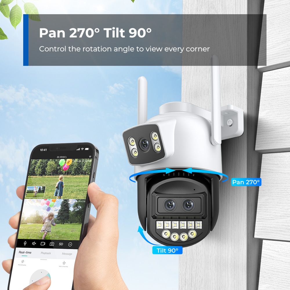 BESDER Telecamera Wifi PTZ 12M - Cctv Camera System 8 Camera Wireless recensione e prezzo