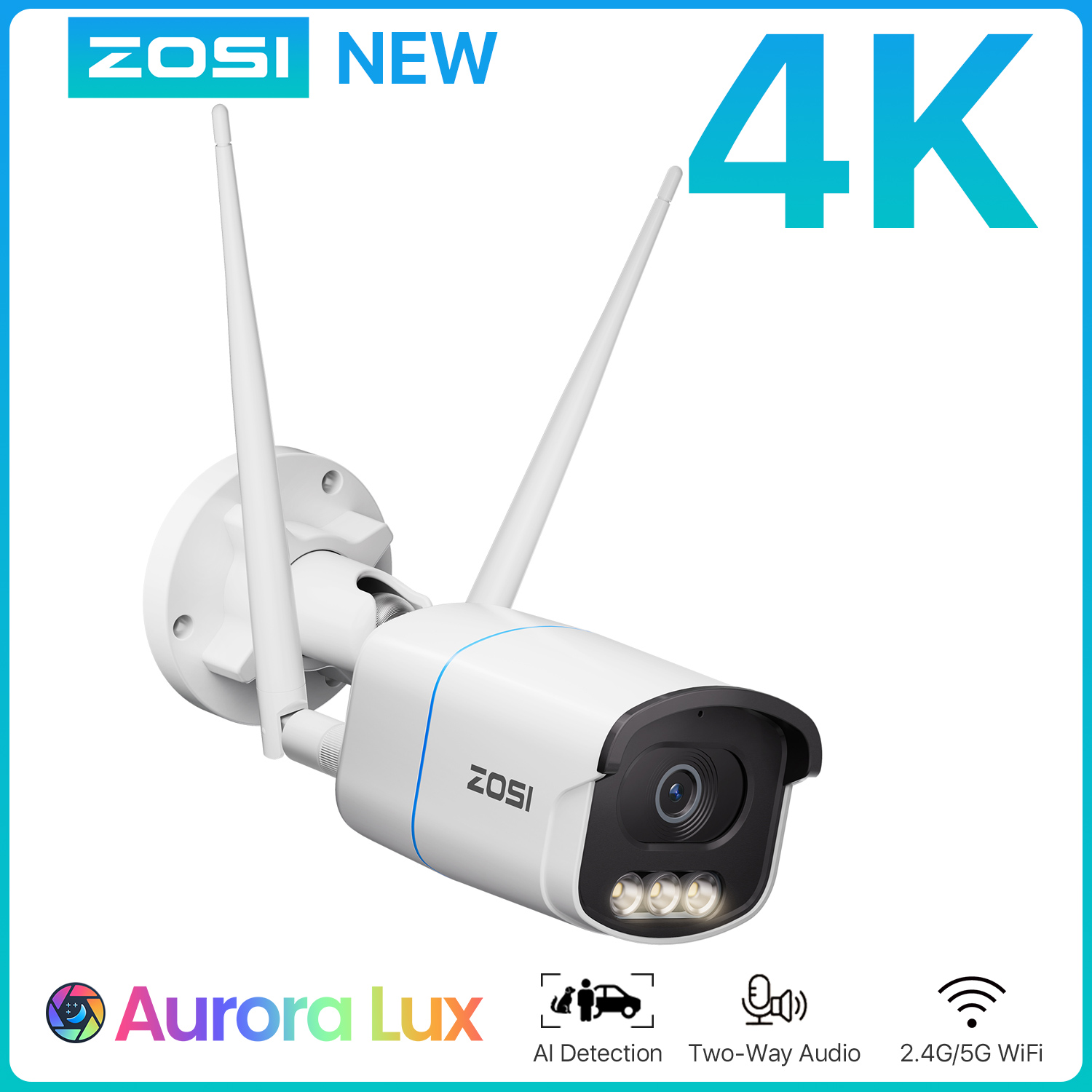 Telecamera di sicurezza WiFi Z - Cctv Camera System 8 Camera Wireless recensione e prezzo