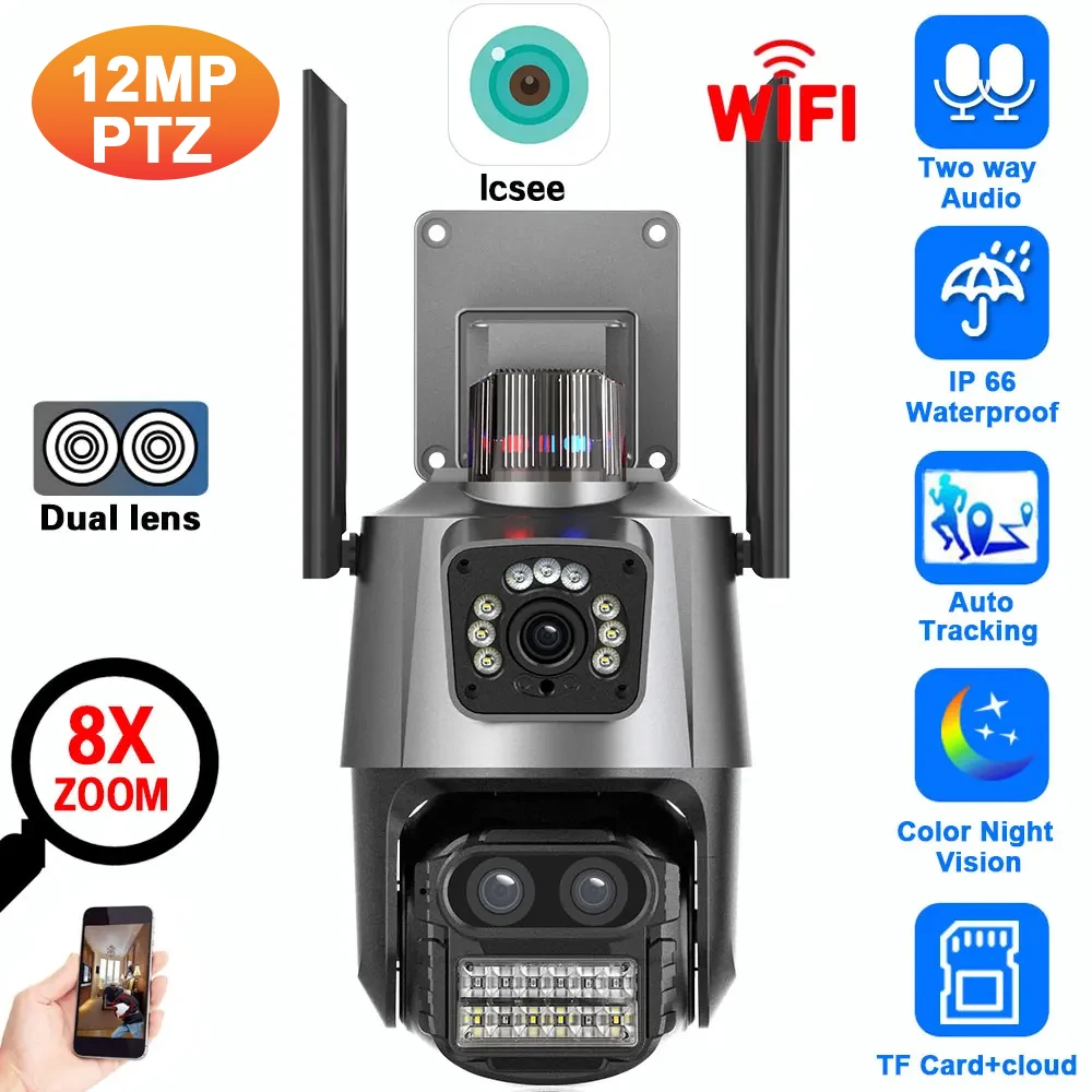 Telecamera di sicurezza IP Wif - Cctv Camera System 8 Camera Wireless recensione e prezzo