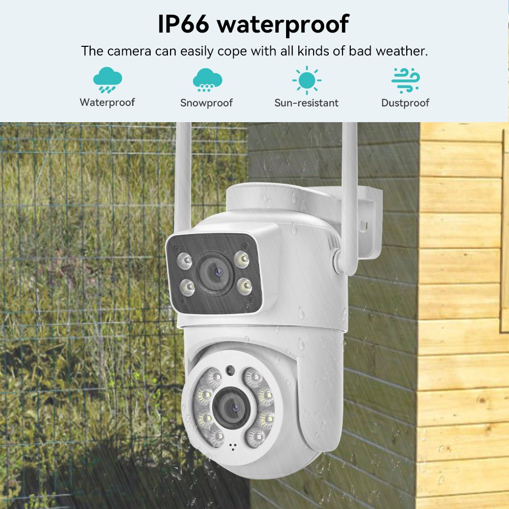 Telecamera WiFi PTZ 8MP 4K a D - Ip Camera 4K 8Mp Outdoor Ptz recensione e prezzo