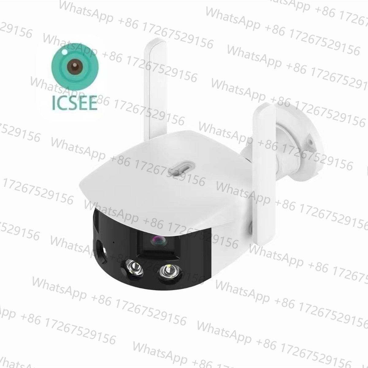 Telecamera IP a doppia lente c - Cctv Camera 180 Degree Panoramic recensione e prezzo