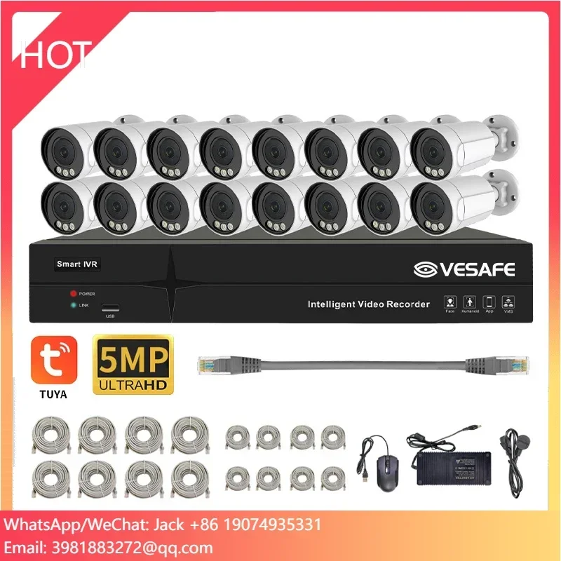 VESAFE Kit di Sorveglianza Est - Nvr Kit 4 Camera 5Mp Poe recensione e prezzo