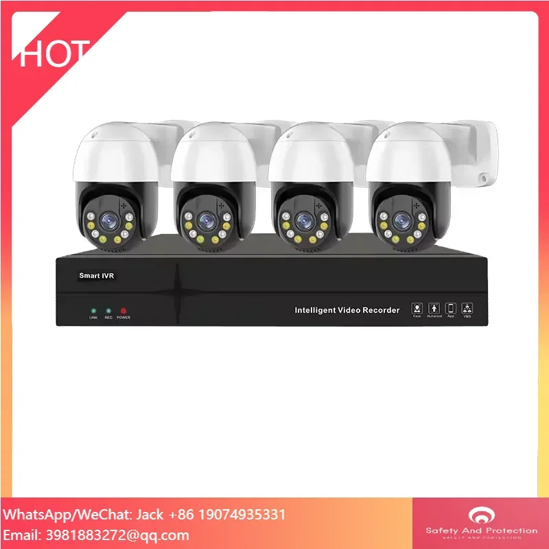 Set di Telecamere IP Dome a 4  - Nvr Kit 4 Camera 5Mp Poe recensione e prezzo