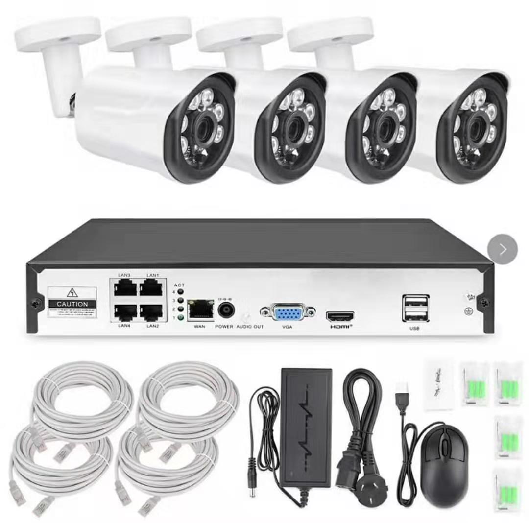 Kit NVR POE AI 4 canali con 4  - Nvr Kit 4 Camera 5Mp Poe recensione e prezzo
