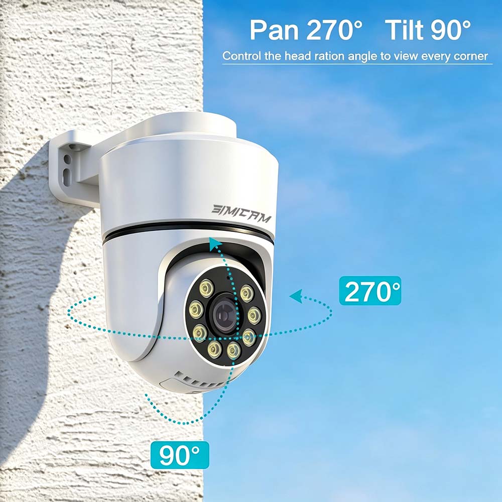 Telecamera di Sicurezza IP PTZ - Ip Camera 4K 8Mp Outdoor Ptz recensione e prezzo