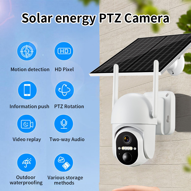 Telecamera Dome PTZ Wireless 4 - Security Camera System Solar 4G recensione e prezzo