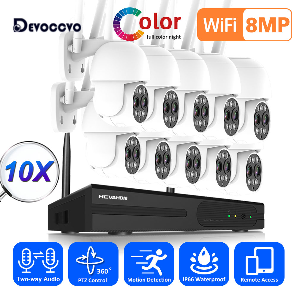 Sistema di Sorveglianza CCTV W - Cctv Camera System 8 Camera Wireless recensione e prezzo