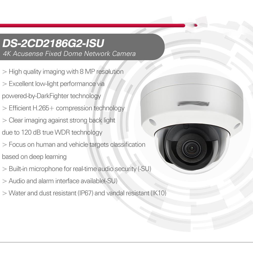 Telecamera IP Hikvision 8MP 4K - Hikvision Ip Camera 8Mp Dome recensione e prezzo