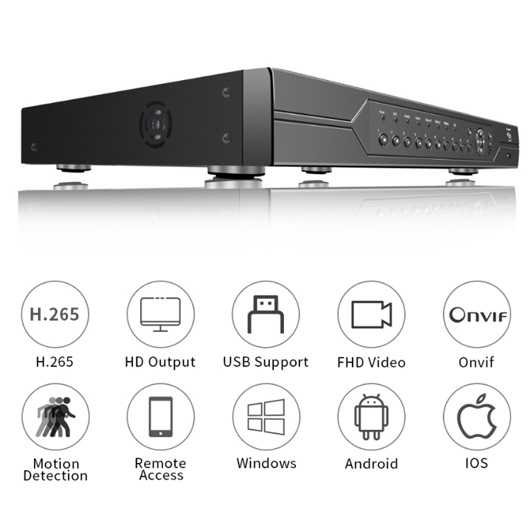 Videoregistratore di rete Cctv - Nvr 16 Channel 4K H265 recensione e prezzo