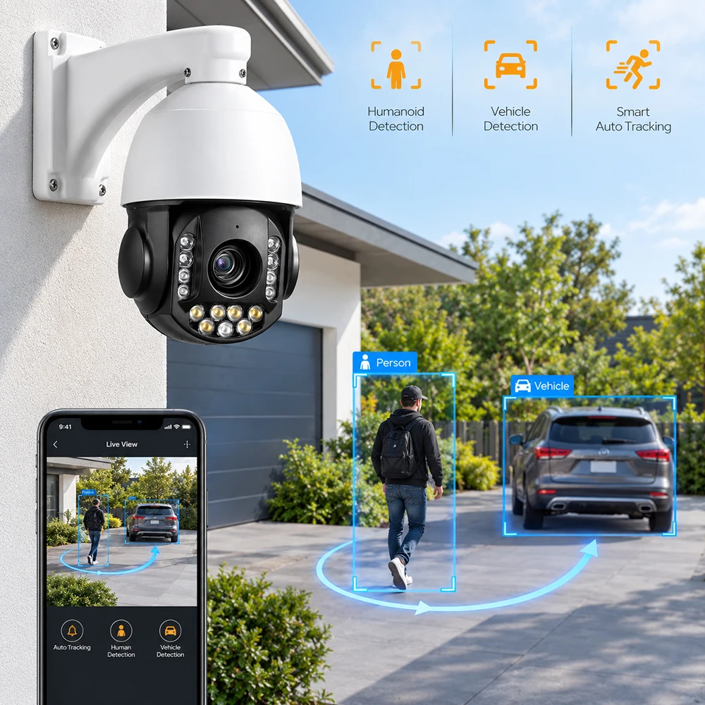 Telecamera di sicurezza PTZ ca - Ptz Camera 30X Zoom Poe recensione e prezzo